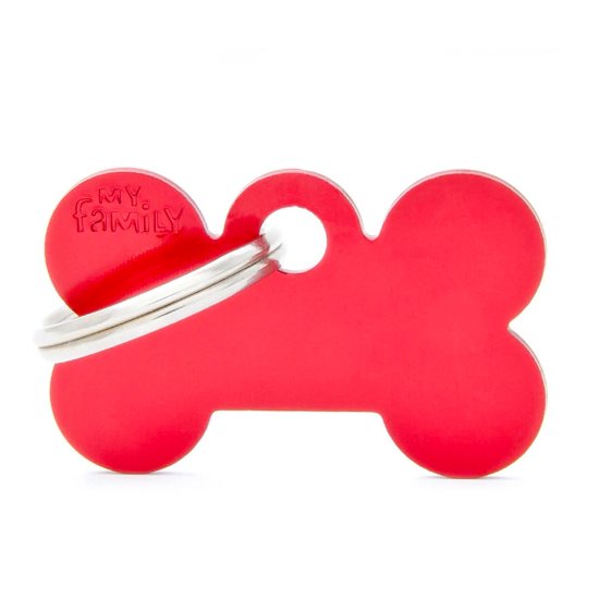 (image for) MYF Tag Basic Bone Red Small - Click Image to Close