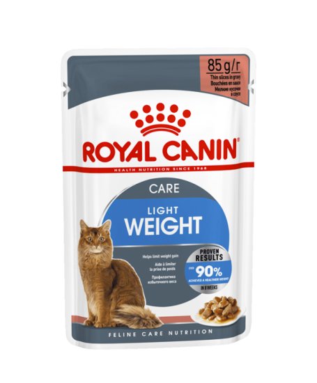 Royal Canin Cat Wet Pouches 12X85G Gravy Light Ultra - Click Image to Close