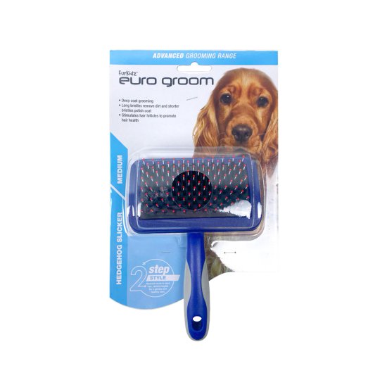 (image for) Euro Groom Hedgehog Slicker Brush Small - Click Image to Close