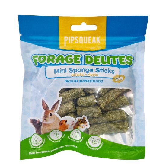 (image for) Pipsqueak Forage Delights Alfafa 35g - Click Image to Close