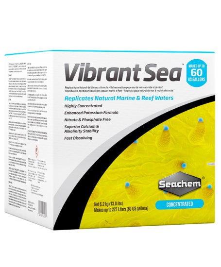 (image for) Seachem Vibrant Sea 60US Gal(227L) - Click Image to Close