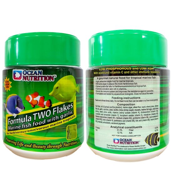(image for) Ocean Nutrition Marine Formula 2 Flakes 34g - Click Image to Close