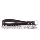 (image for) Beaupets Chain Lead With Handle 2.5Mmx120Cm Black