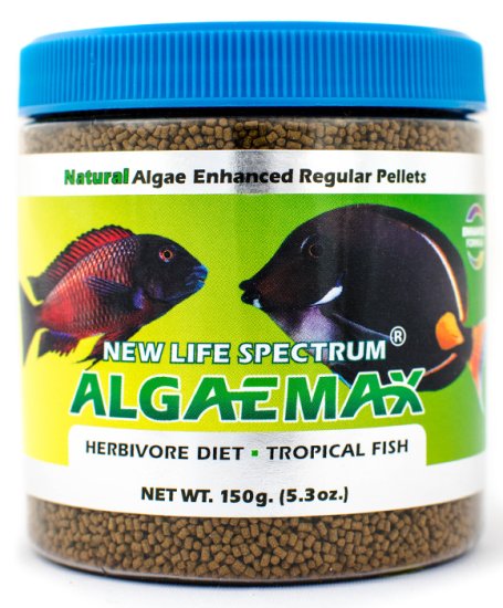 (image for) New Life Spectrum AlgaeMax Regular Sinking (1mm-1.5mm) 150g - Click Image to Close