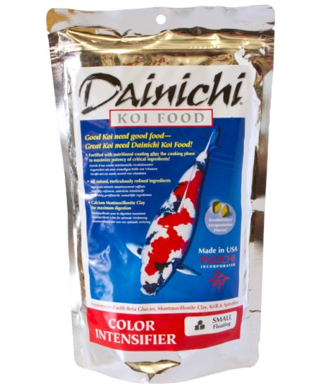 (image for) Dainichi Koi Food Color Intensifier Floating Small Pellet 2.5kg - Click Image to Close