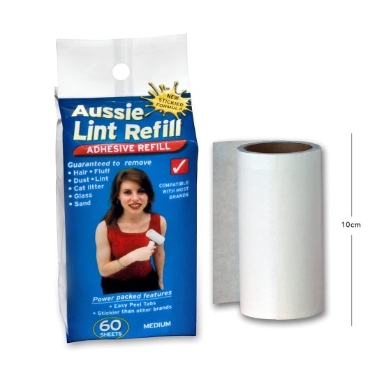 (image for) Aussie Lint Roller Refill Medium - Click Image to Close