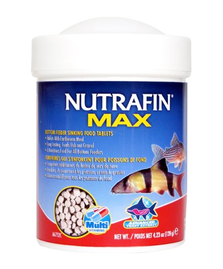 (image for) Nutrafin Max Bottom Feeder Sinking Tablets 60gm - Click Image to Close