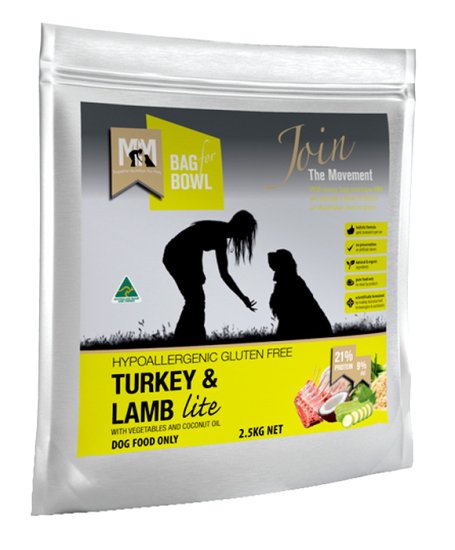 (image for) Meals For Mutts Dog Lite Turkey Lamb 2.5Kg - Click Image to Close