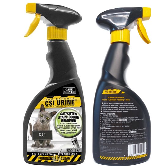 (image for) CSI Urine Cat and Kitten Stain and Odour Remover 500ml - Click Image to Close