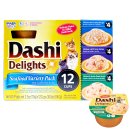 (image for) INABA Cat Dashi Delights 12Cups Seafood Pack