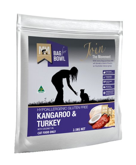(image for) Meals For Mutts Cat Kangaroo Turkey 2.5Kg - Click Image to Close