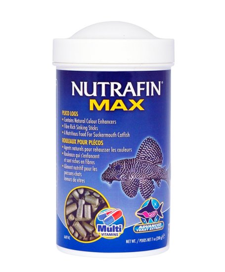 (image for) Nutrafin Max Pleco Algae Logs 200gm - Click Image to Close