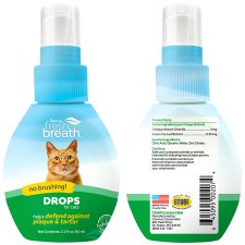 (image for) Tropiclean Fresh Breath Drops for Cats 65ml