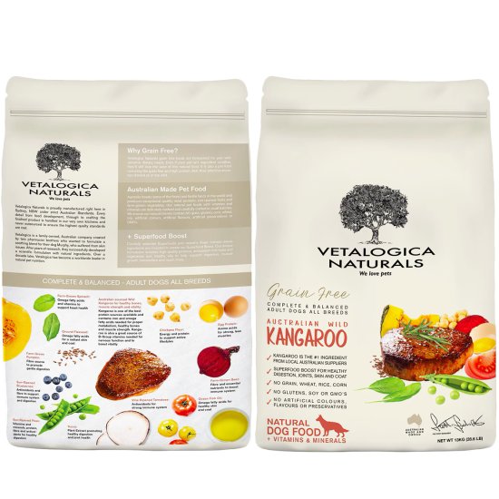 (image for) Vetalogica Dog Grain Free Kangaroo 3Kg - Click Image to Close