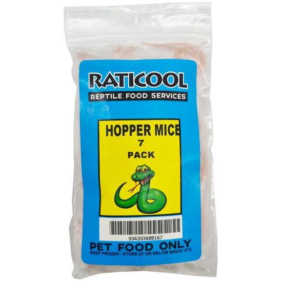 (image for) Raticool Frozen Mice Hoppers 7 Pack - Click Image to Close
