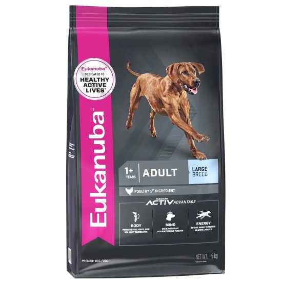 (image for) Eukanuba Dog Adult Large Breed 15Kg - Click Image to Close