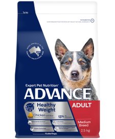 (image for) Advance Dog Adult Medium Healthy Weight 2.5kg