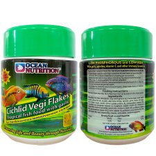 (image for) Ocean Nutrition Cichlid Vegi Flakes 34g