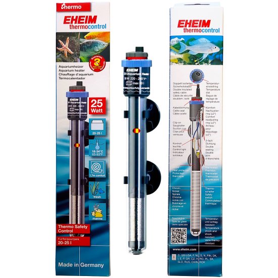 (image for) Eheim Heater Thermocontrol 25W for Tanks 20-25L - Click Image to Close