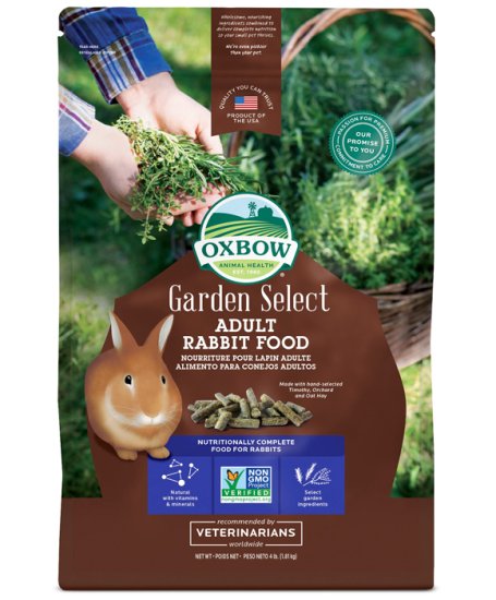 (image for) Oxbow Garden Select Rabbit Food 1.81kg - Click Image to Close