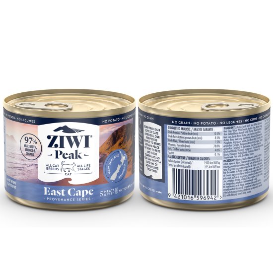 (image for) Ziwi Peak Cat Food Can 170g East Cape - Click Image to Close