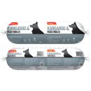 (image for) Prime100 Cooked Roll Kangaroo and Vegetables Roll 3kg Gluten Free