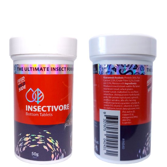 (image for) Insectivore Bottom Tablets 50g - Click Image to Close