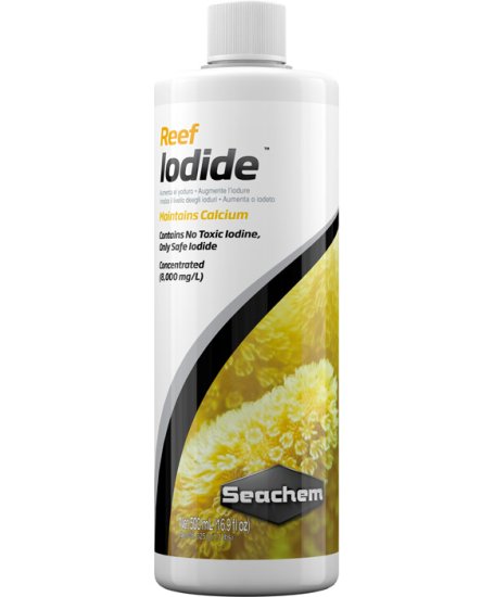(image for) Seachem Reef Iodide 500ml - Click Image to Close
