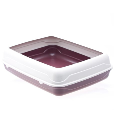 (image for) Bonofido Cat Litter Tray With Rim Large 26818 - Click Image to Close