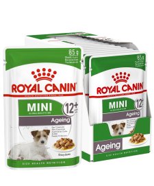 (image for) Royal Canin Dog Wet 12x85g Mini Ageing 12+