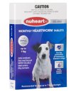 Nuheart Heartworm Tablets for Dogs 0-11kg Blue 6Pack
