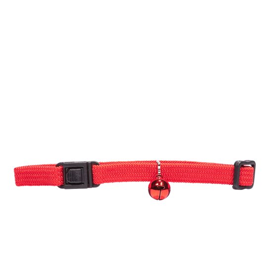 (image for) Beaupets Cat Collar Safety Plain Red - Click Image to Close