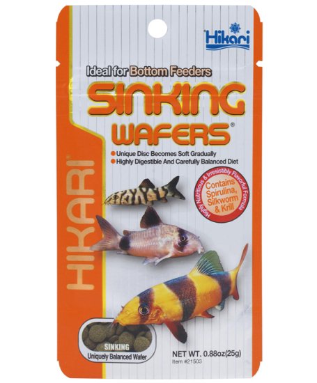 (image for) Hikari Sinking Wafers 25g - Click Image to Close