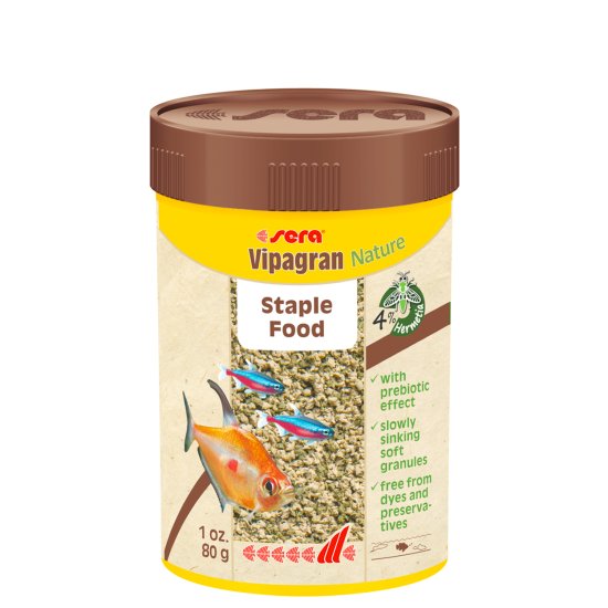 (image for) Sera Vipagran Staple Food 80g - Click Image to Close