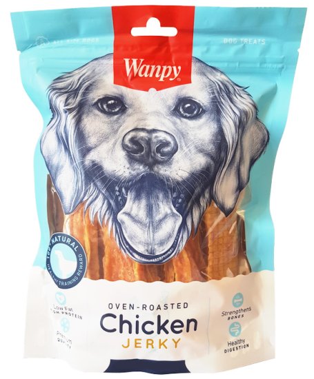 (image for) Wanpy Chicken Jerky Strips 100G - Click Image to Close