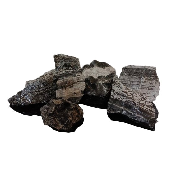 (image for) AP Naturals 1kg Black White Lime Stone - Click Image to Close