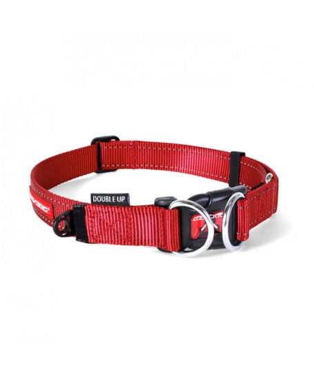 (image for) Ezydog Collar Double Up M Red - Click Image to Close