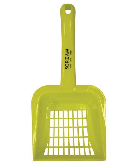 (image for) Scream Litter Scoop Green - Click Image to Close