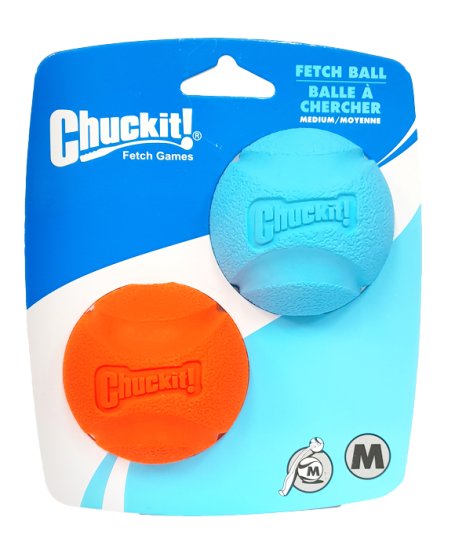(image for) Chuckit Fetch Ball 6cm Medium 2Pack - Click Image to Close