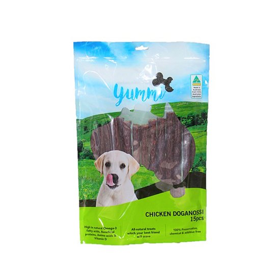 (image for) Yummi Doganossi Sticks 15Pack 20cm Chicken - Click Image to Close