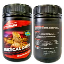 (image for) Vetafarm Ectotherm Multical Dust 150g