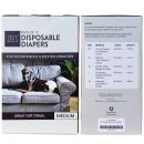 (image for) Zeez Disposable Diapers 12Pack Medium To Suit Waste 35-52cm