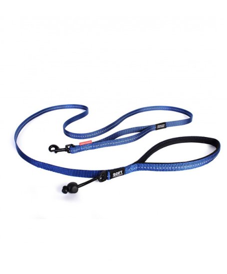 (image for) Ezydog Leash Trainer S w/Traffic Control 25 S Blue - Click Image to Close