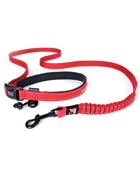 (image for) Ezydog Leash Road Runner 25 Red - Click Image to Close