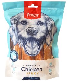 (image for) Wanpy Chicken Jerky Strips 454G