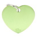 (image for) MYF Tag Basic Heart Lime Large