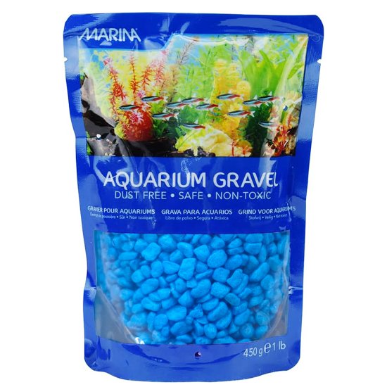 (image for) Marina Gravel 450g Blue - Click Image to Close