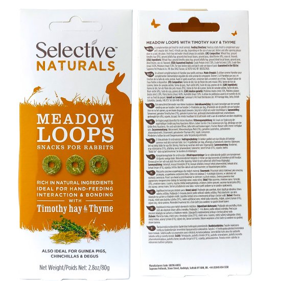 (image for) Selective Rabbit Meadow Loops 80g - Click Image to Close
