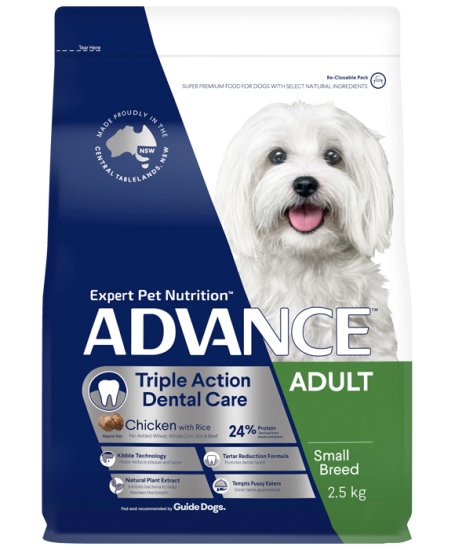 (image for) Advance Dog Adult Small Breed Dental 2.5kg - Click Image to Close