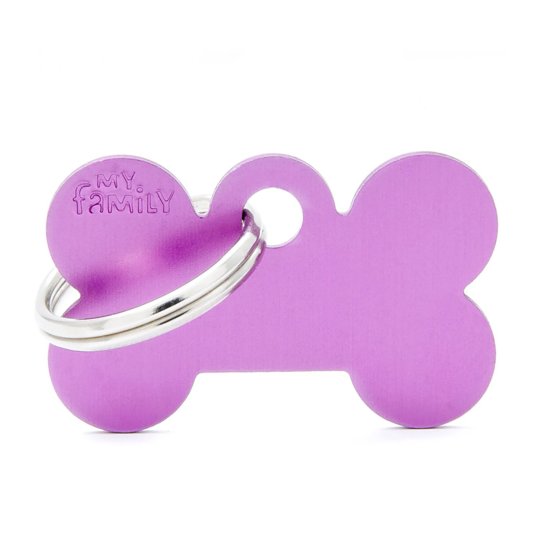 (image for) MYF Tag Basic Bone Purple Small - Click Image to Close